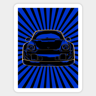 RWB Porsche 964 - BLUE Sticker